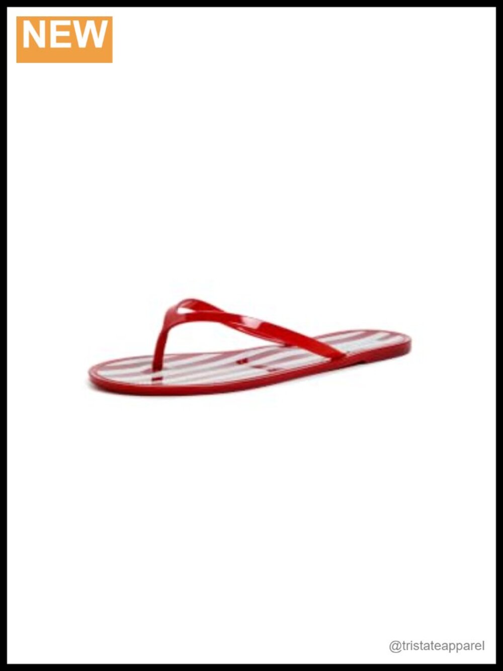 Crystal Jelly Flip Flops PVC Sole Thong Sandals Beach Casual